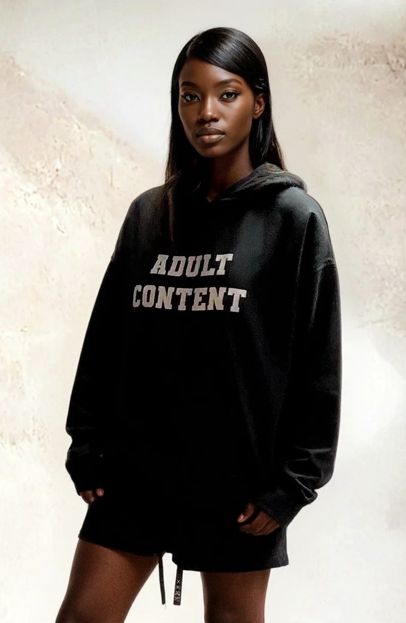 ADULT CONTENT - Oversized Streetwear Hoodie