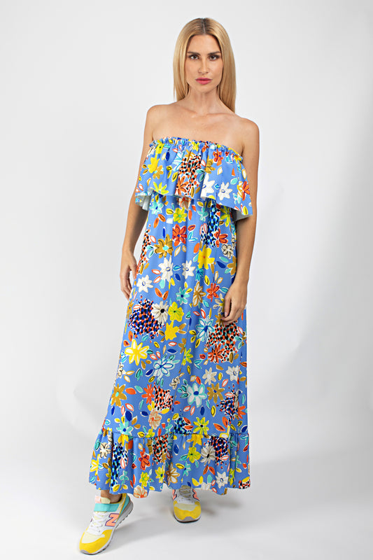 Chiara Dress Blue