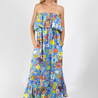 Chiara Dress Blue