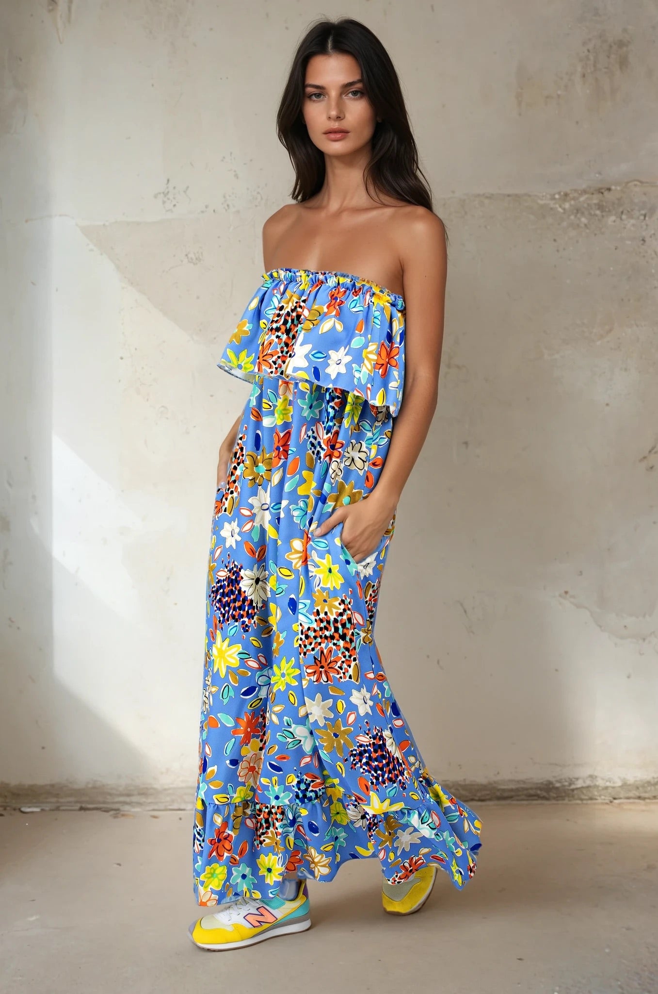 Chiara Dress Blue