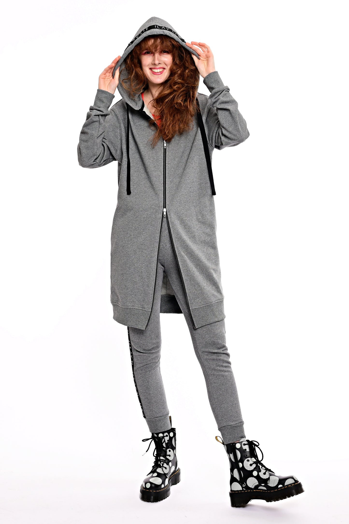 Hoodie Coat Midi