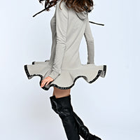 Kelly Dress Taupe