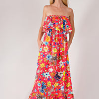 Chiara Dress Red