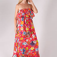 Chiara Dress Red