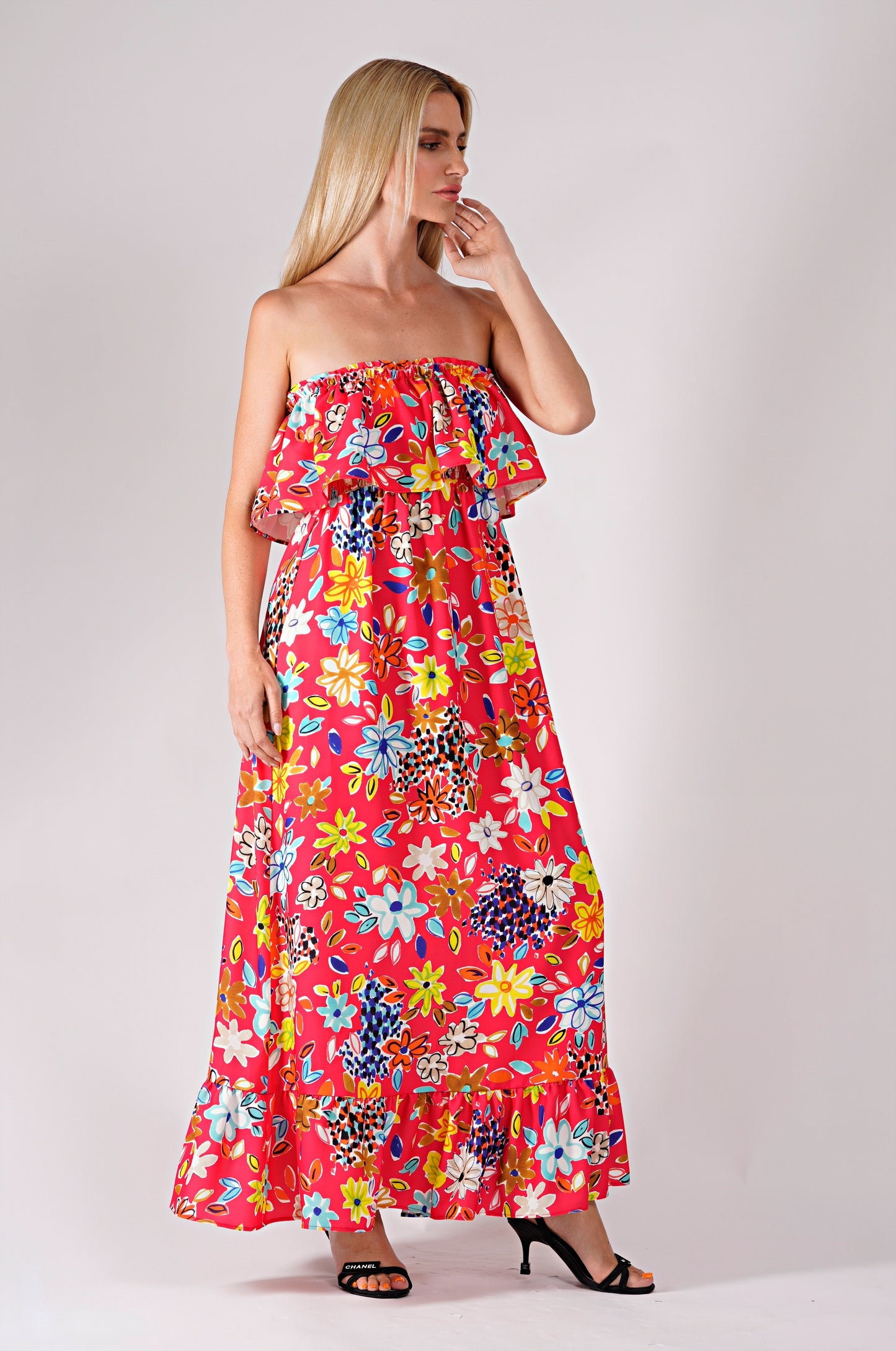 Chiara Dress Red