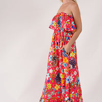 Chiara Dress Red