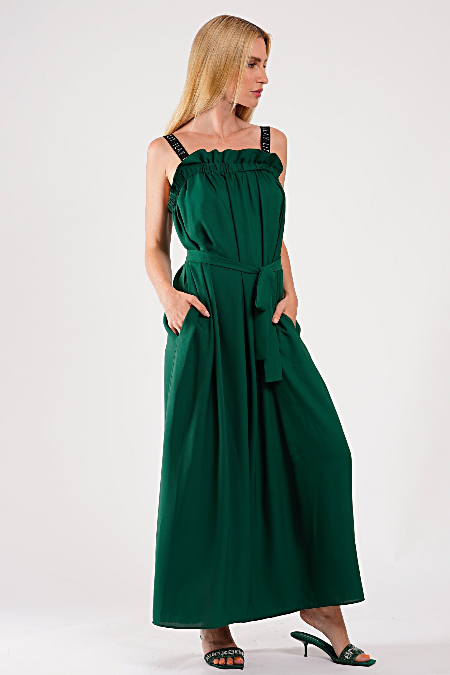 Crystal Dress Green