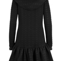 Foxy Black O Dress