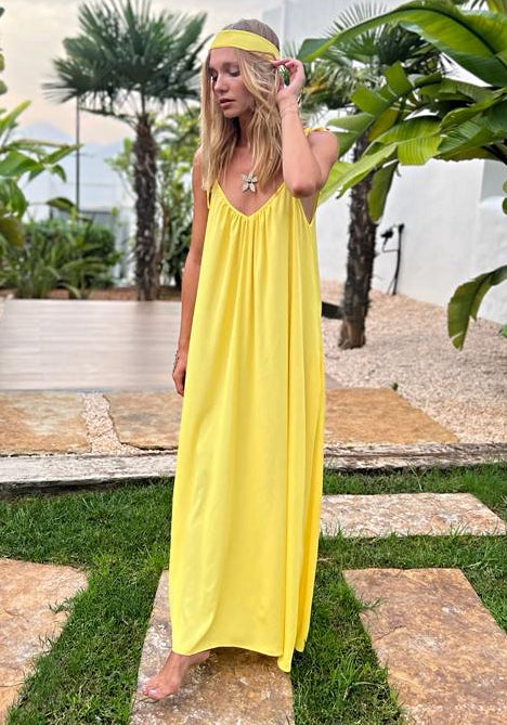 Claude Dress Lemon