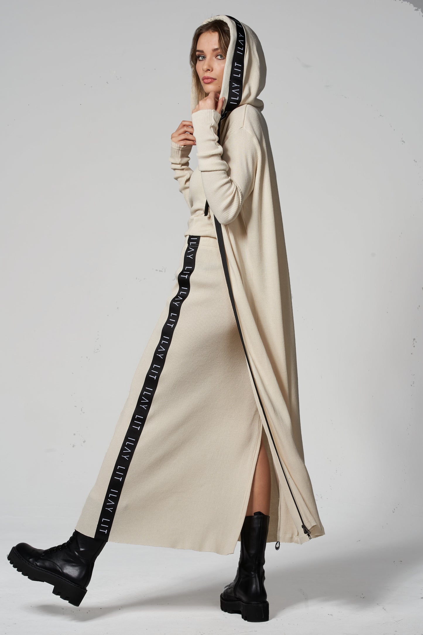 Joy Long Coat Off White