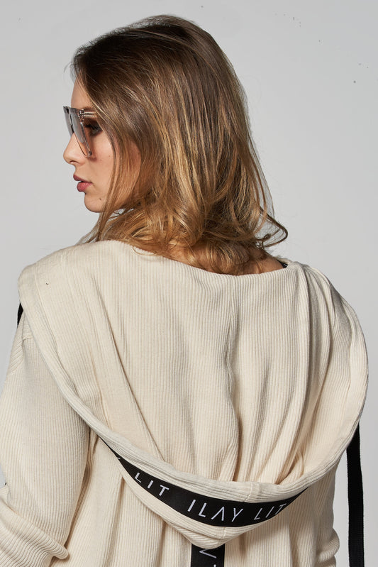 Joy Long Coat Off White