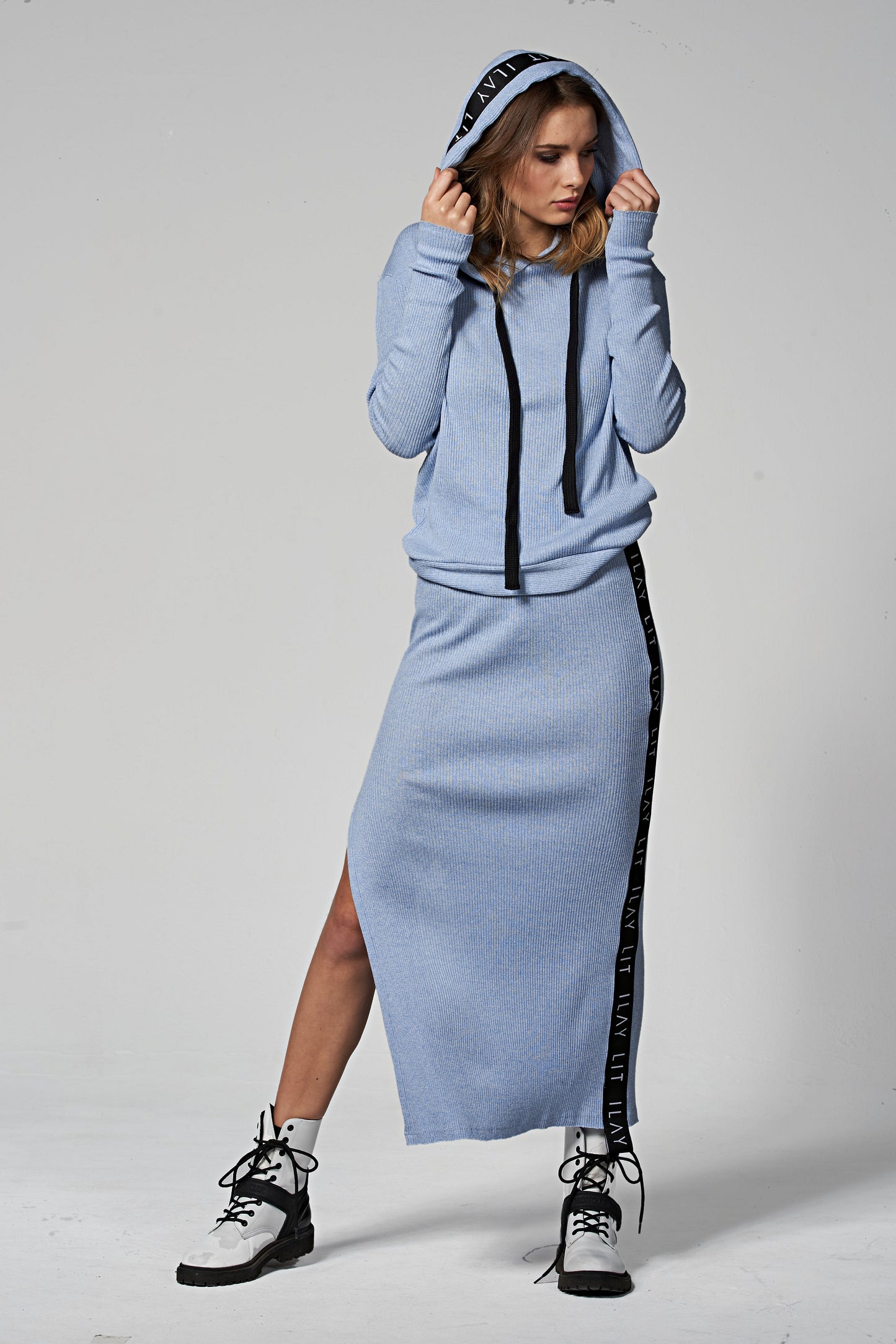 Joy Hoodie Hellblau