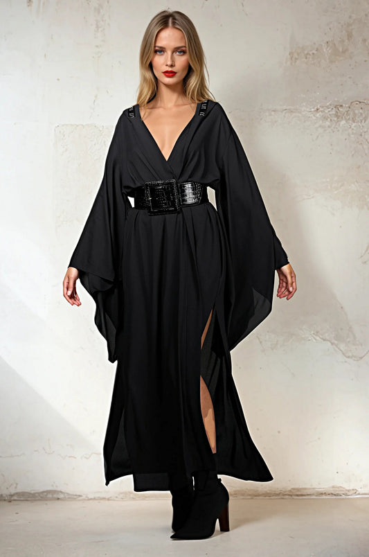 Violet - Kimono Black