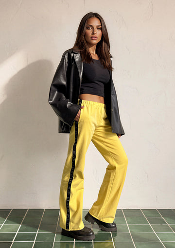 Jogging Pants- Loose Style- Lemon