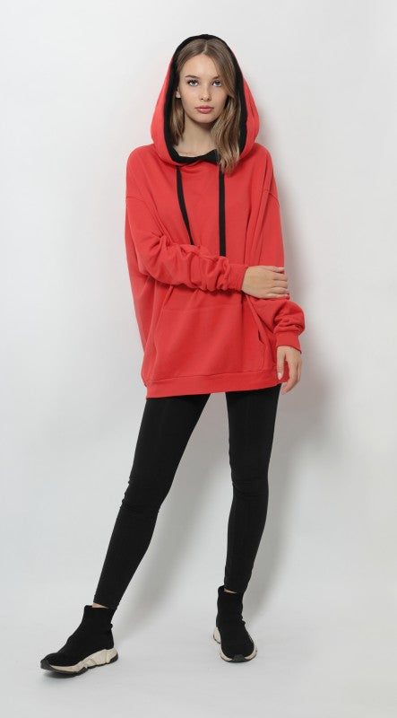 Val Hoodie Red