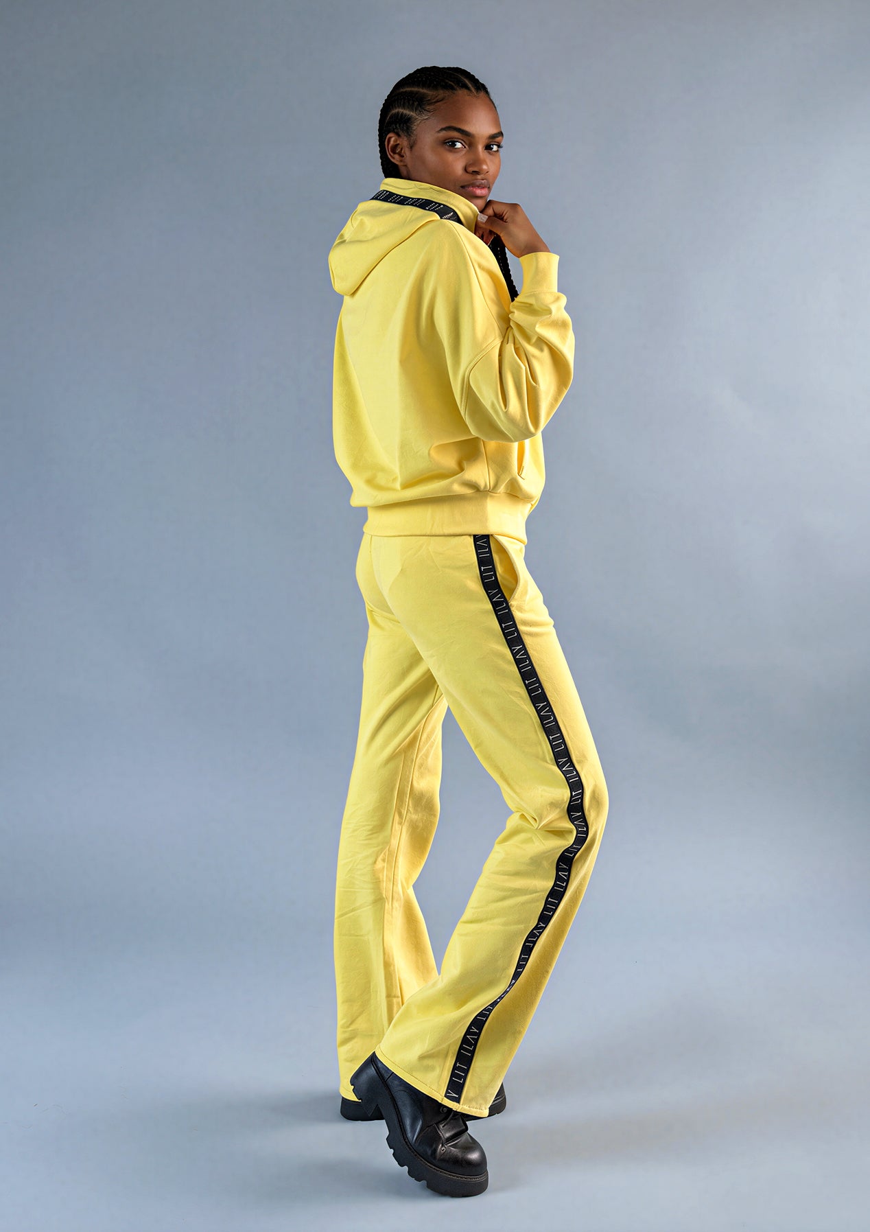 Zoodie Short Zip Jacket- Bold Urban- Lemon