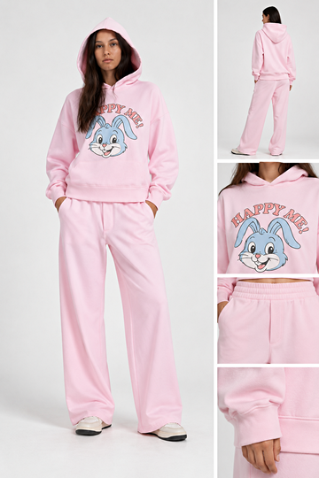 Happy Me- Oversized Streetwear Hoodie
