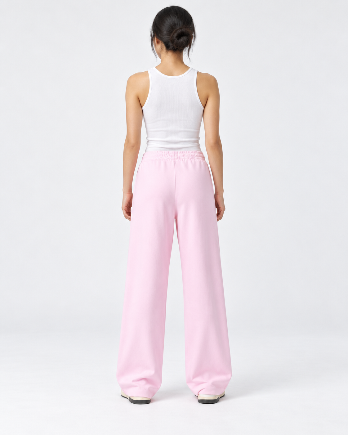 Holy Wide Leg Jogginghose- Rosa