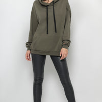 Ray  Hoodie Olive