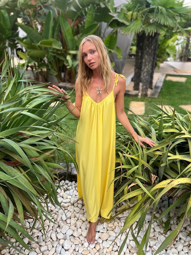 Claude Dress Lemon