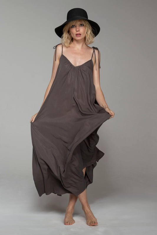 Adele Dress Schlamm One Size Ilaylit