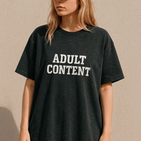 ADULT Shirt im Washed Look, Black Ilaylit
