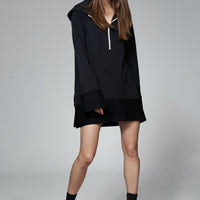 Amy Hoodie Dress W - Druck Ilaylit