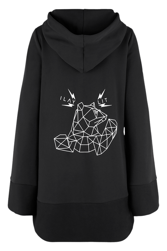 Amy Hoodie Dress W - Druck XS Ilaylit