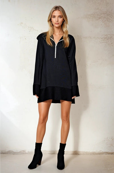 Amy Hoodie Dress - W Ilaylit