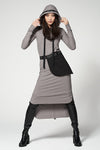 Billy Jersey Dress Taupe XS Ilaylit
