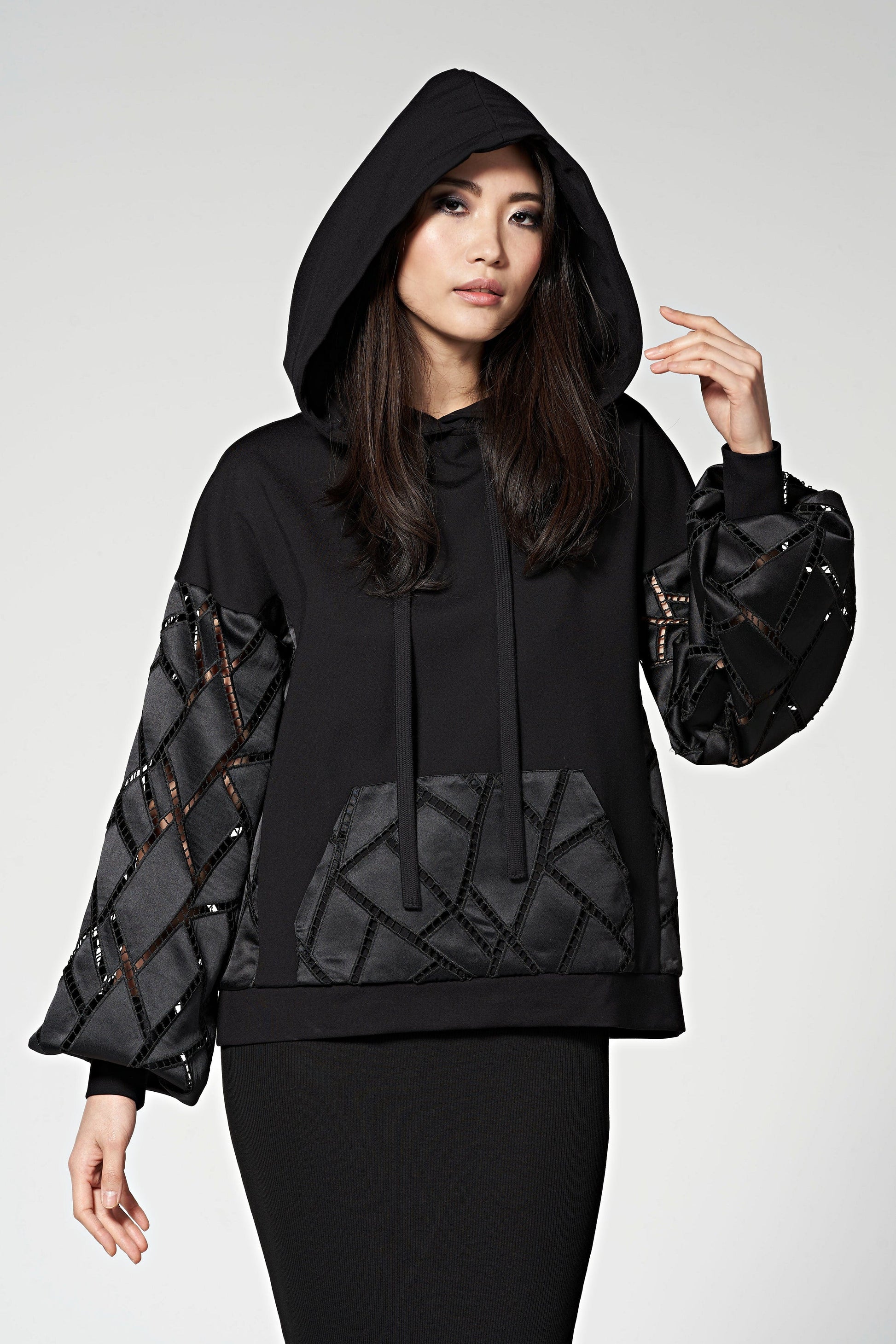 Celine Spitzenhoodie S Ilaylit