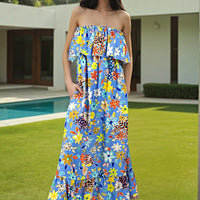 Chiara Dress Blue XS/Small Ilaylit
