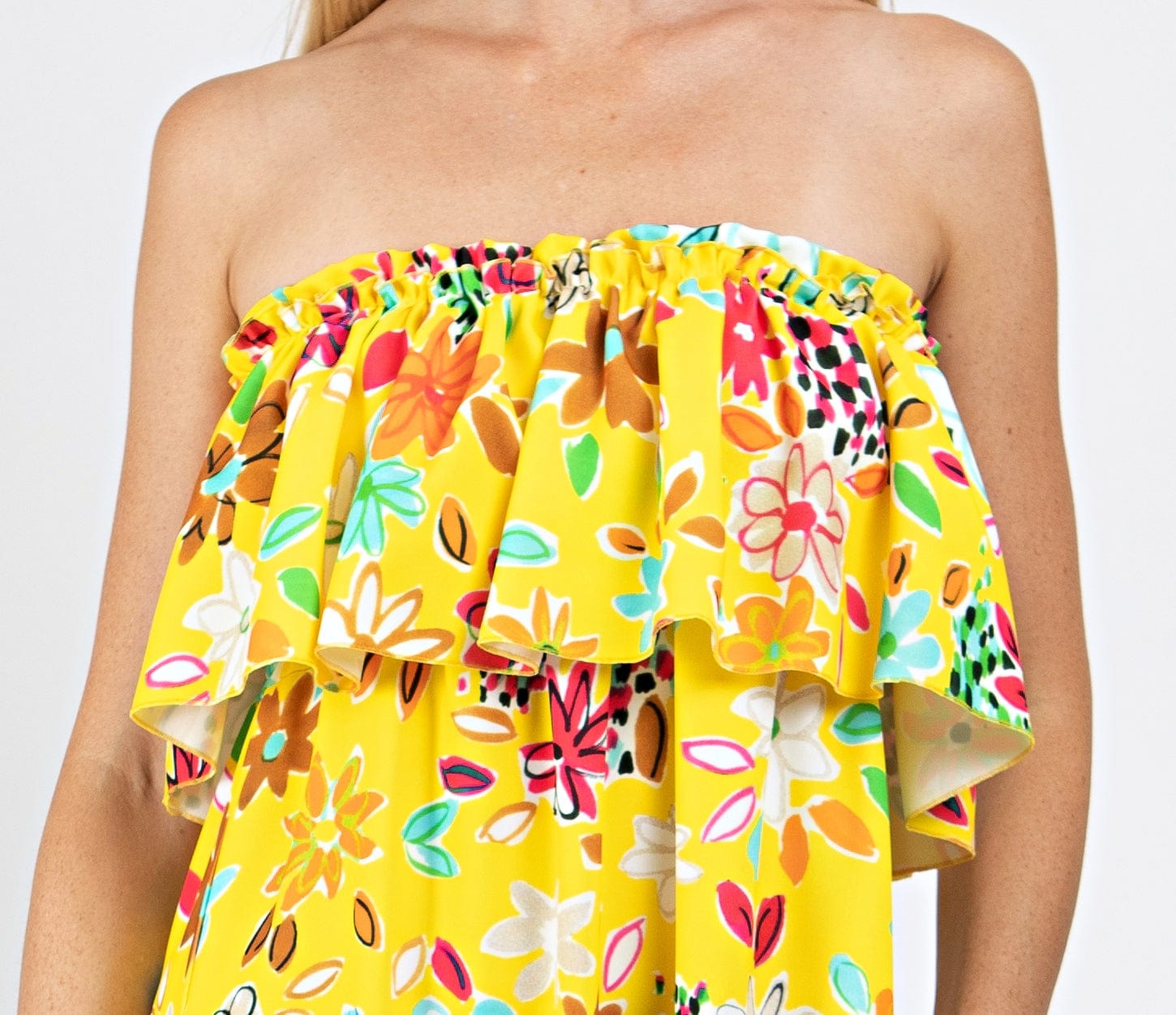Chiara Dress Yellow XS/Small Ilaylit