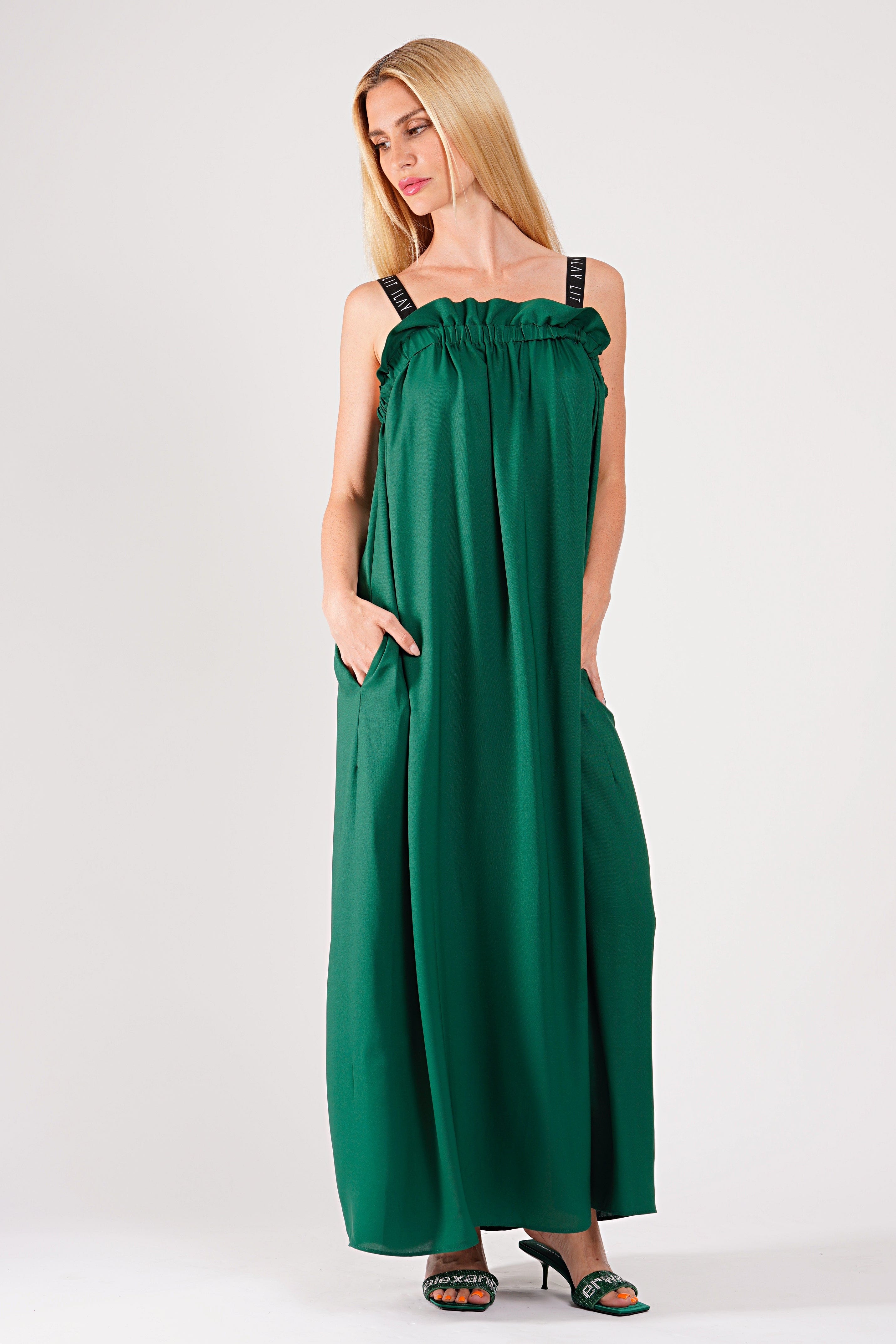 Crystal Dress Green Ilaylit