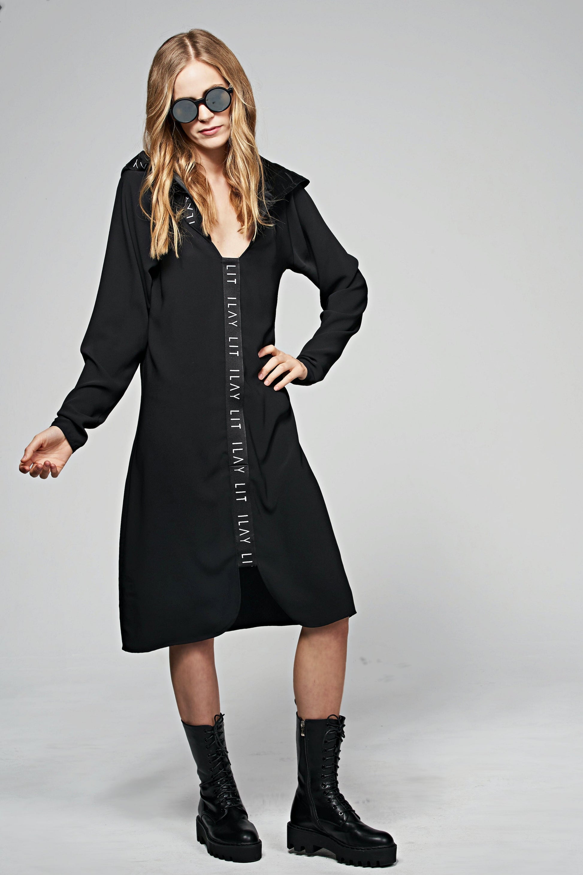 Dawn Dress Black Ilaylit