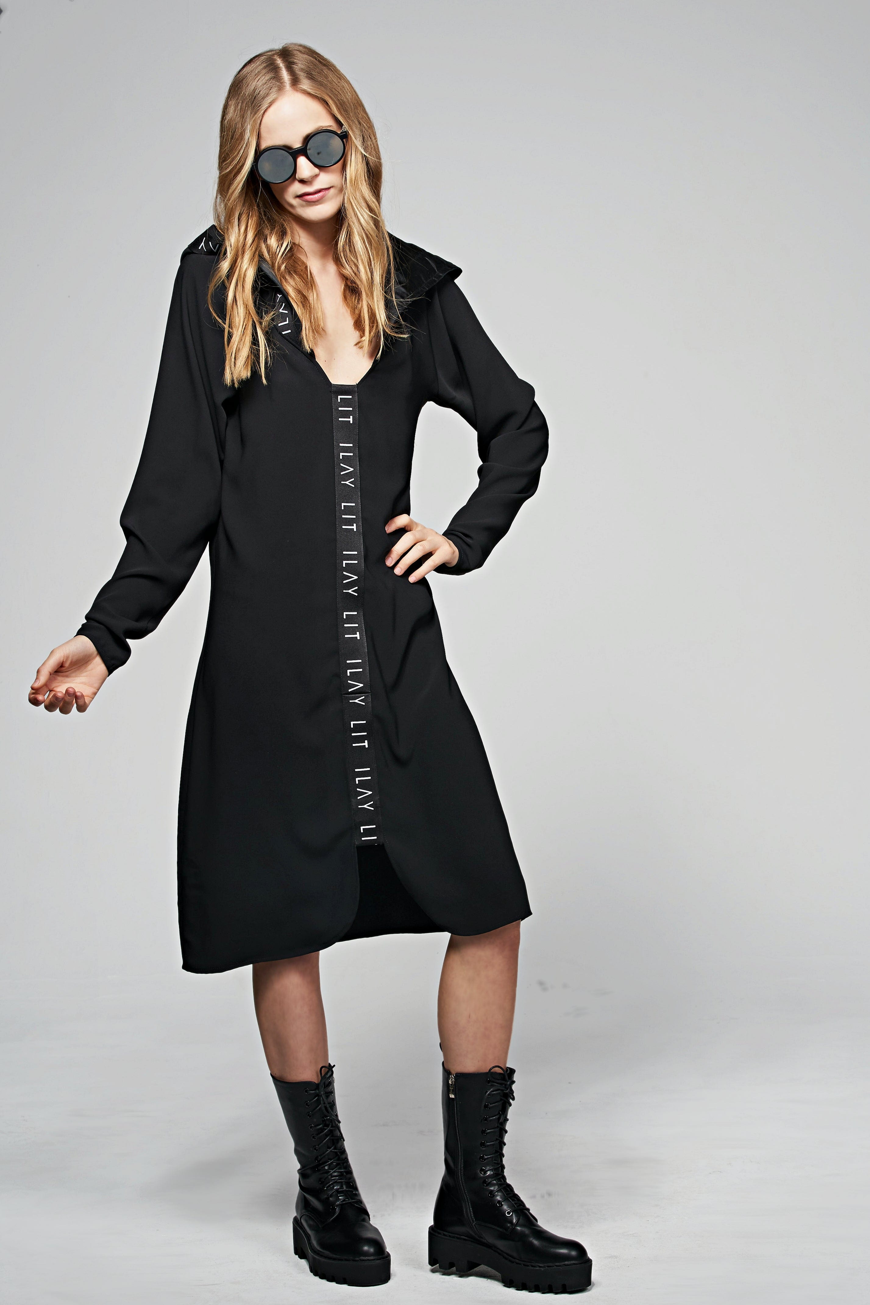 Dawn Dress Black Ilaylit