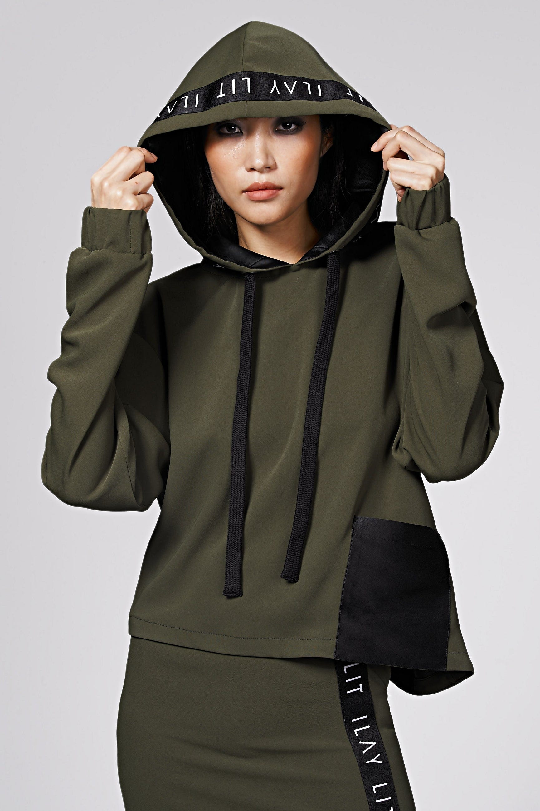Dawn Hoodie Olive XS Ilaylit