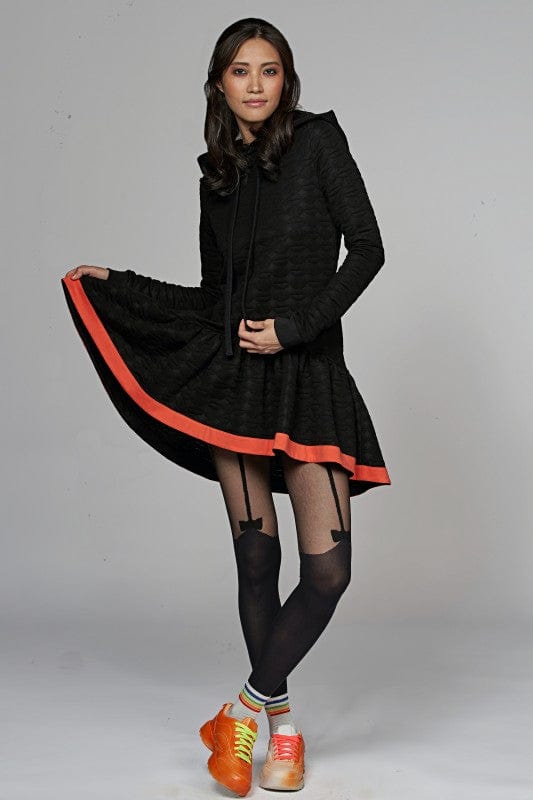 Foxy Black O Dress Ilaylit