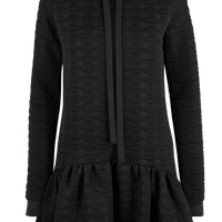 Foxy Black O Dress Ilaylit