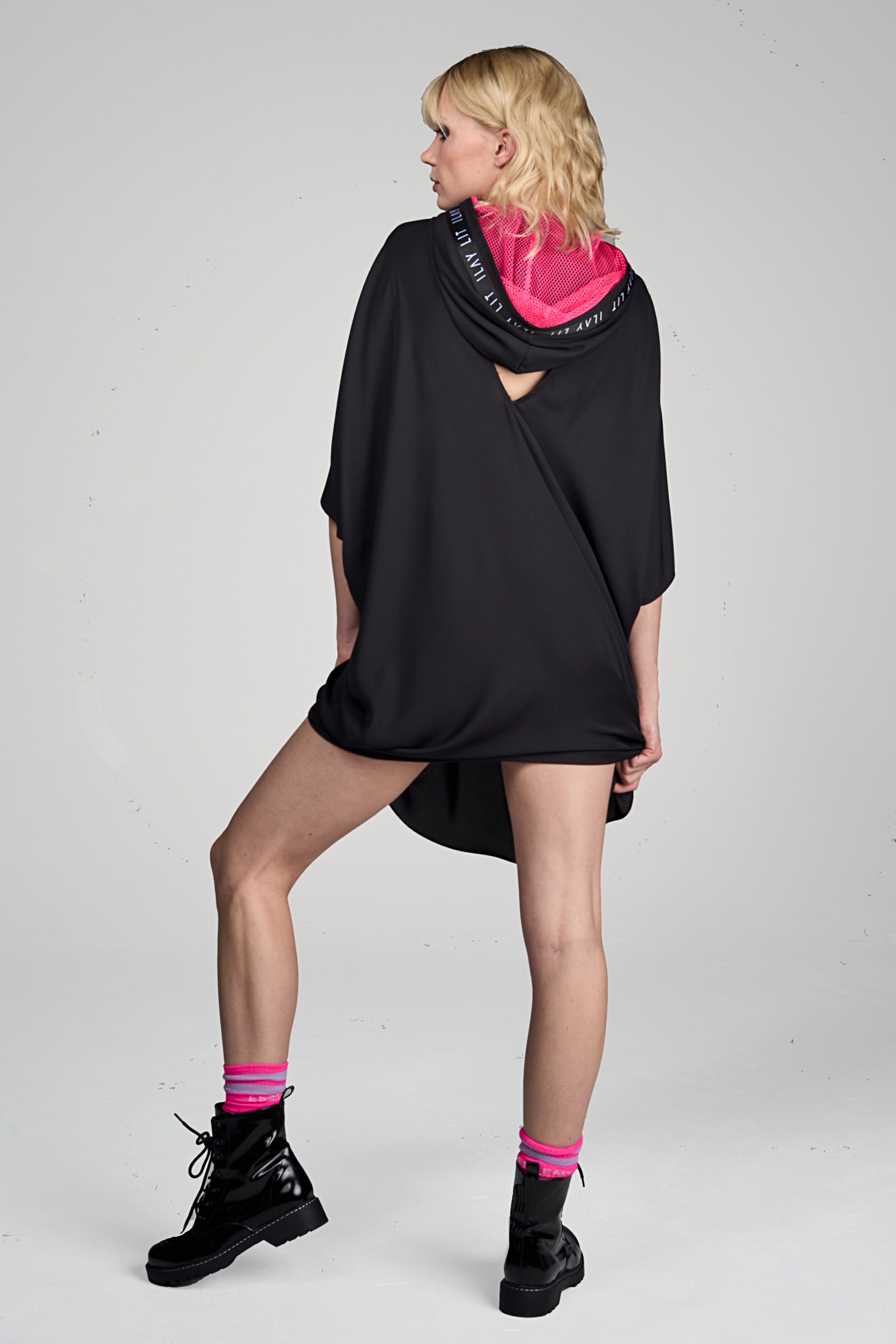 Grace Tunika Black Short Ilaylit