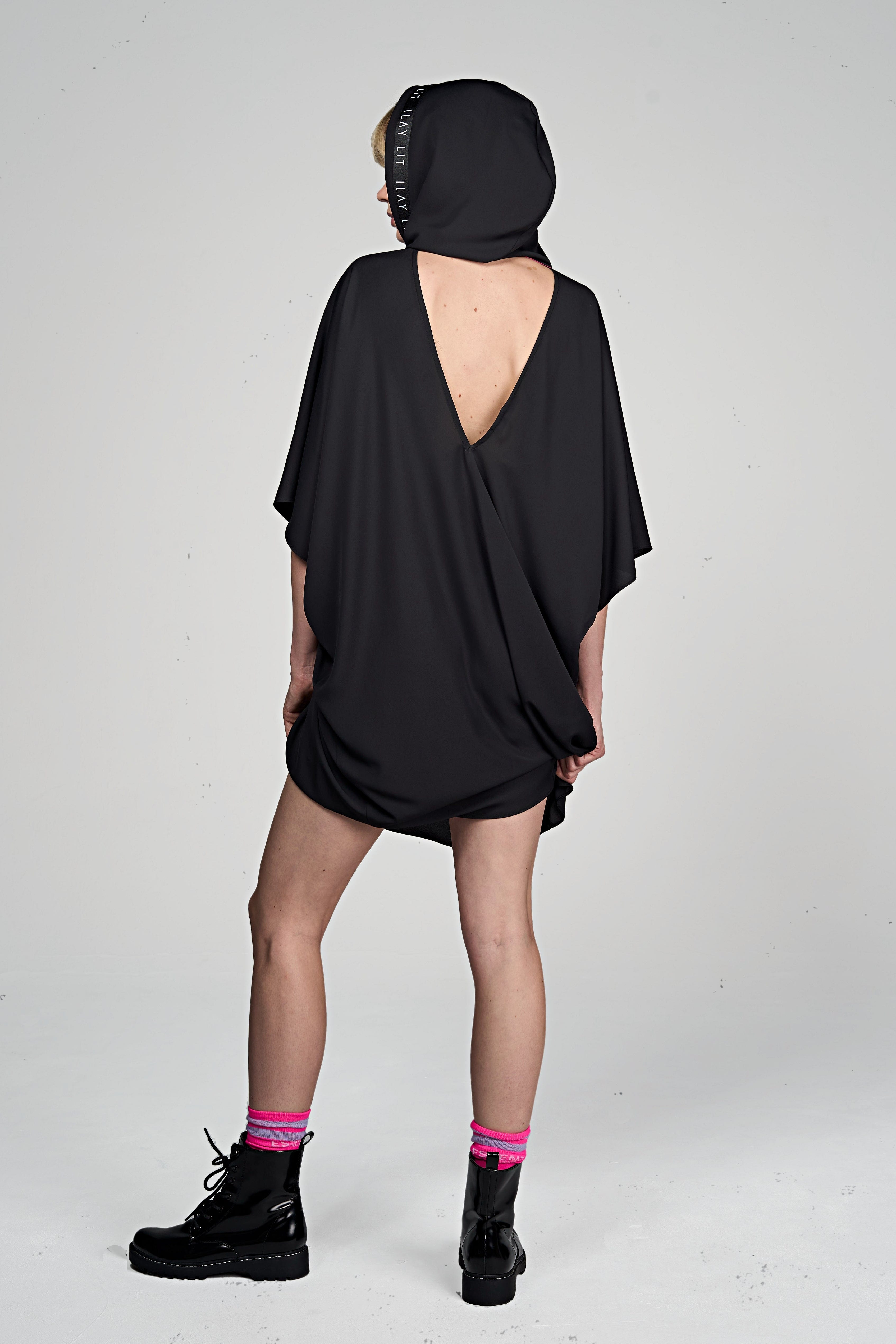 Grace Tunika Black Short Ilaylit