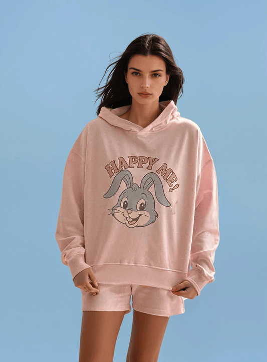 Happy Me- Hoodie- Rosa Ilaylit