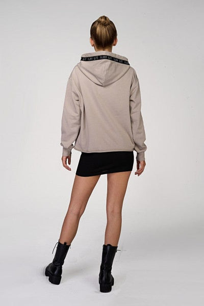 Holy Hoodie Taupe Ilaylit