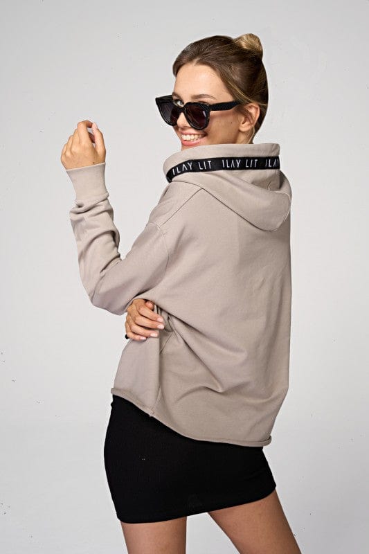 Holy Hoodie Taupe Ilaylit