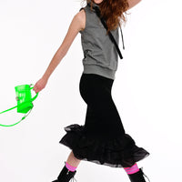 Holy Sleeveless Hoodie Melange Ilaylit