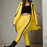 Hoodie Coat Midi Lemon Ilaylit