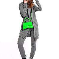 Hoodie Coat Midi Melange Ilaylit