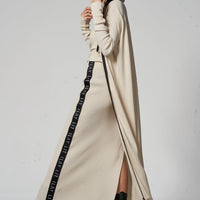 Joy Long Coat Off White Ilaylit