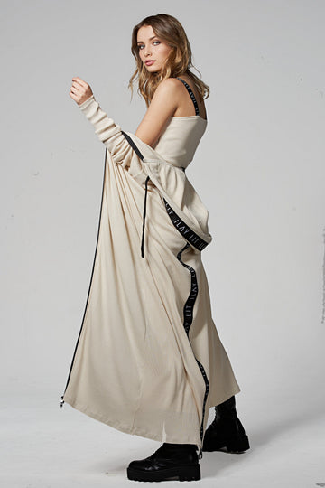 Joy Long Coat Off White XS Ilaylit