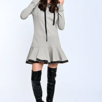 Kelly Dress Taupe Ilaylit